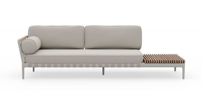 Open-Air Outdoor Sofa open end right Vipp